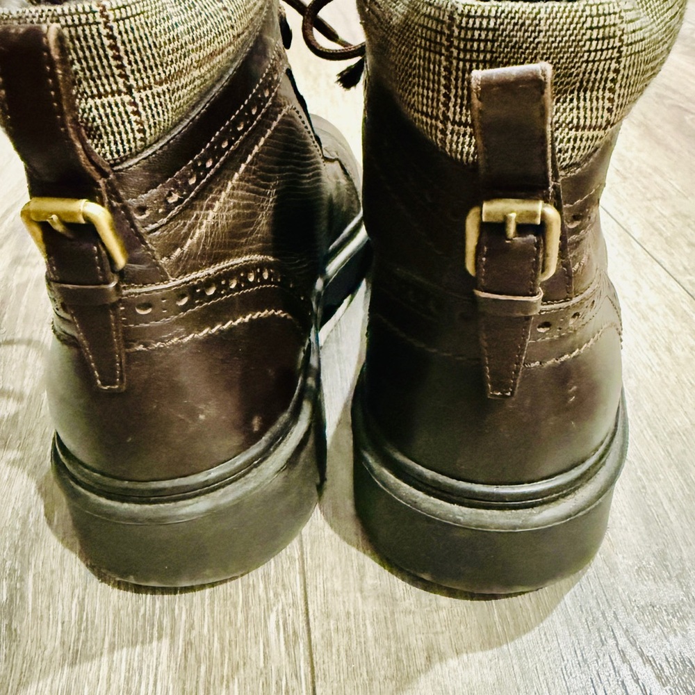 Louis Vuitton Dark Brown Leather Men's Boots - Picture 3 of 6